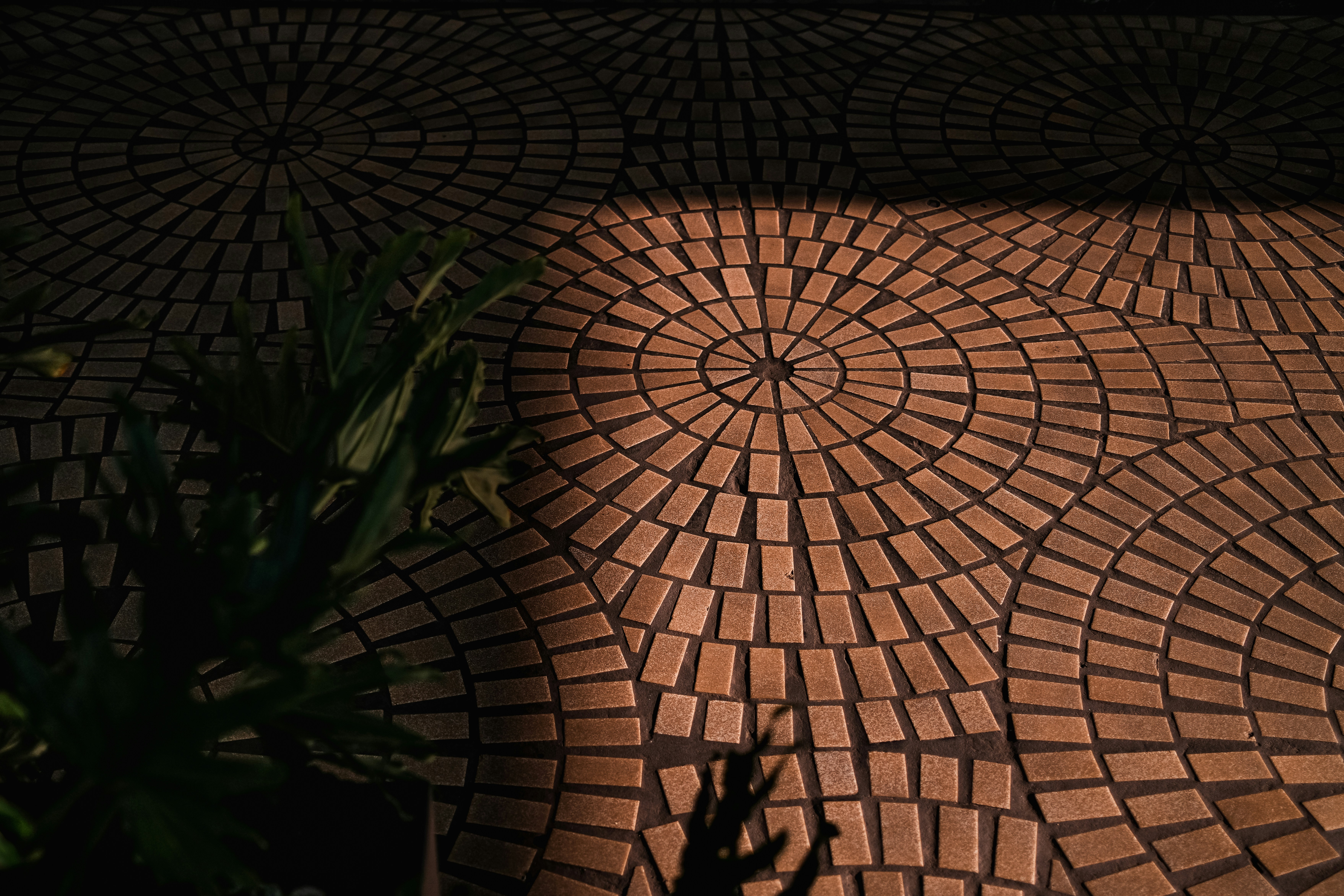 Professional paver pattern installation